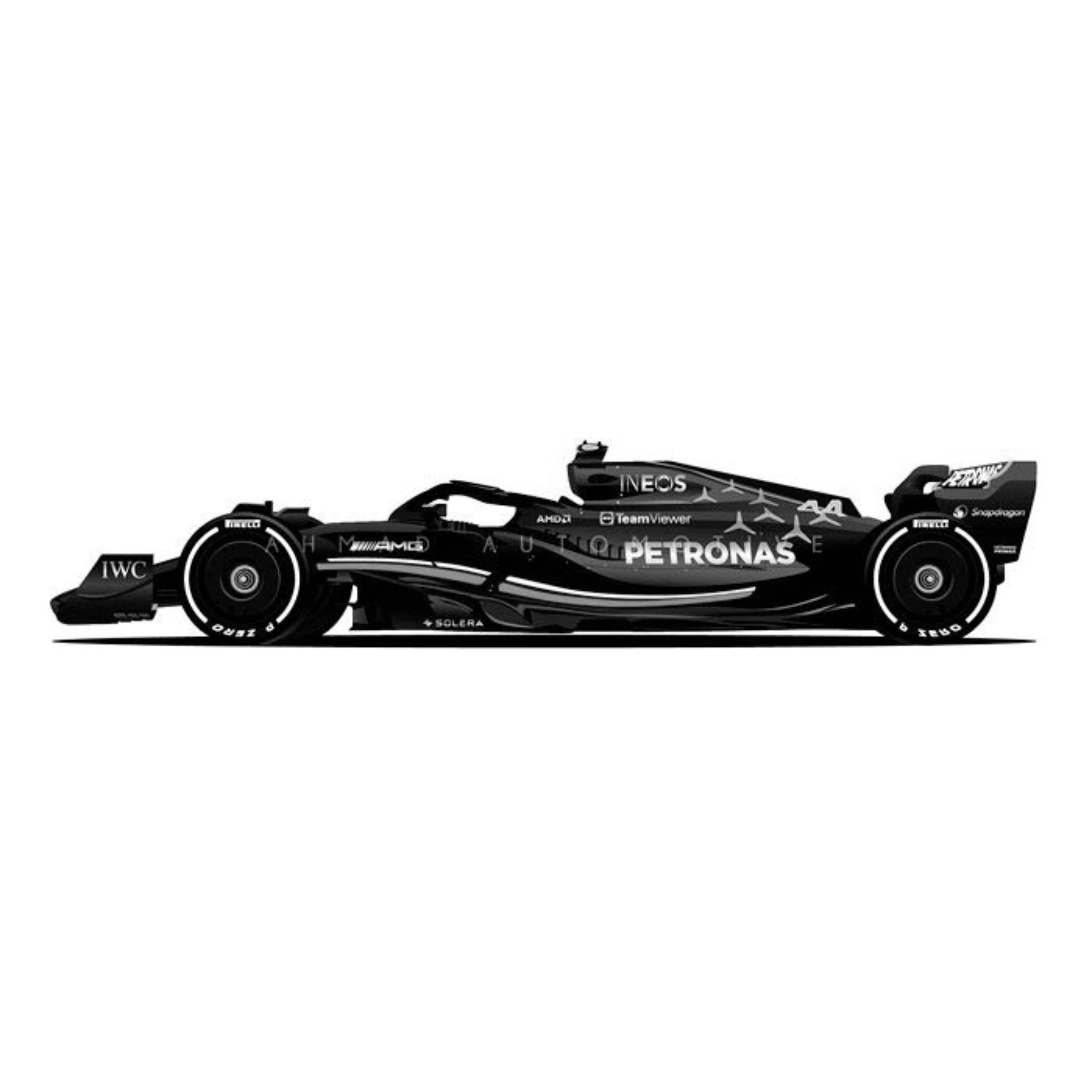 mercedes f1car